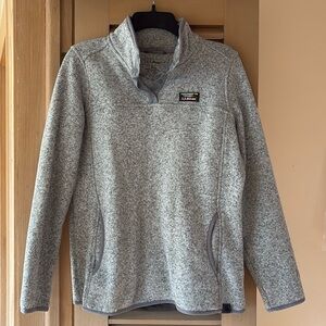 LL Bean Sweater Fleece Pullover